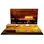 Anıtkabir Maketi Monte - LED Işıklı 29×17 cm - Görsel 3