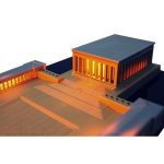 Anıtkabir Maketi Monte - LED Işıklı 29×17 cm - Görsel 2