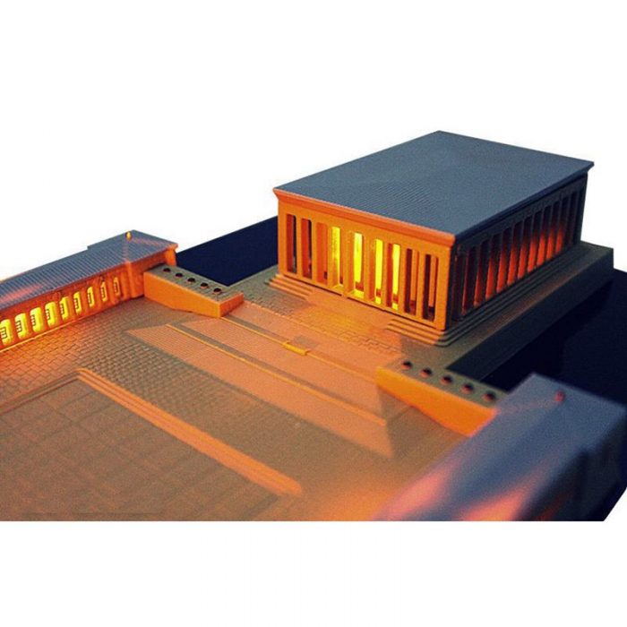 Anıtkabir Maketi Monte - LED Işıklı 29×17 cm - Görsel 2