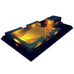Anıtkabir Maketi Monte - LED Işıklı 29×17 cm